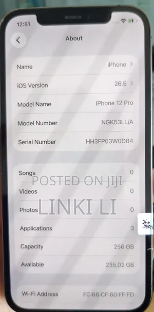 Apple iPhone 12 Pro 256 GB Blue