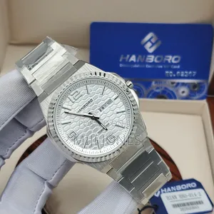 HANBORO Day-Date Chain Watch – Classic Luxury on Your Wrist
