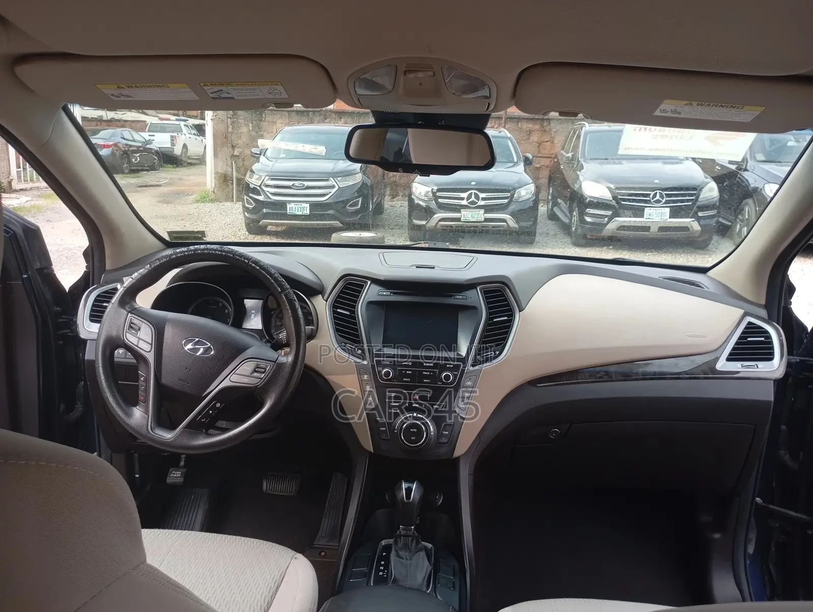 Hyundai Santa Fe 2015 Blue