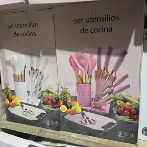 Silicone Spoon Set With Knife