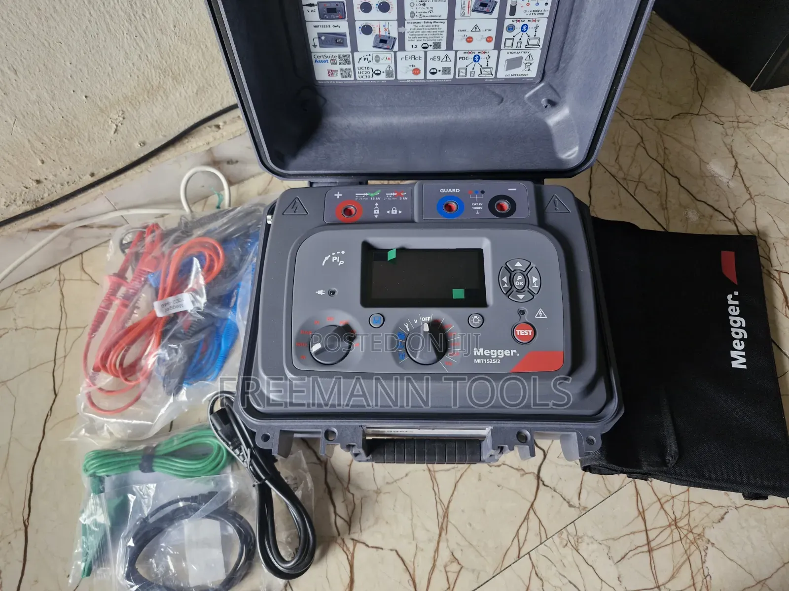 Megger MIT1525/2 15KV Insulation Resistance Tester