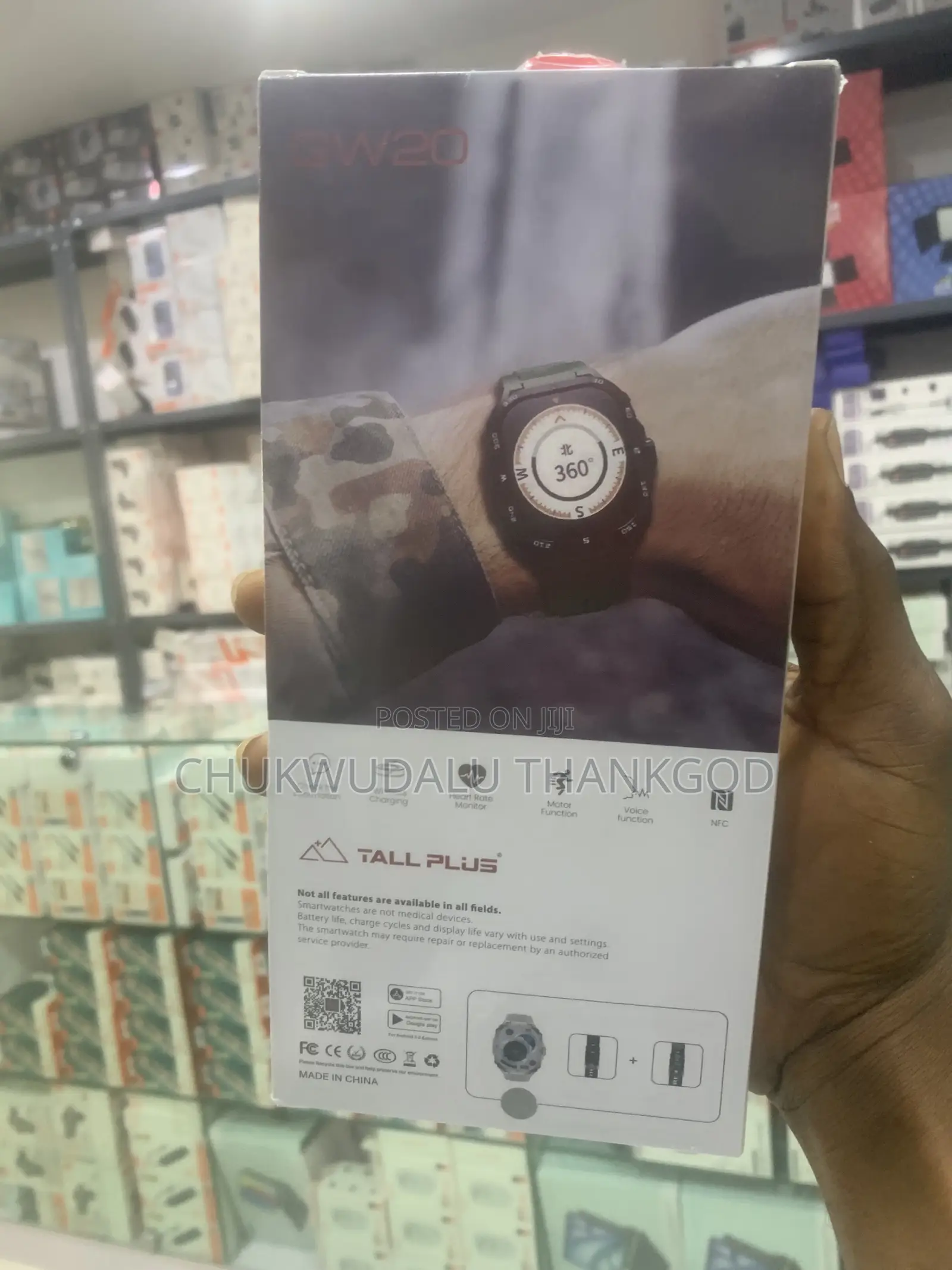 Tall Plus Gw20 Smart Watch