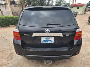 Toyota Highlander V6 2009 Black