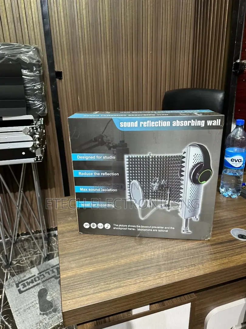 5 Fold Big Arm Studio Vocal Booth