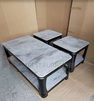 Brand New Executive Center Table With Side Stools.