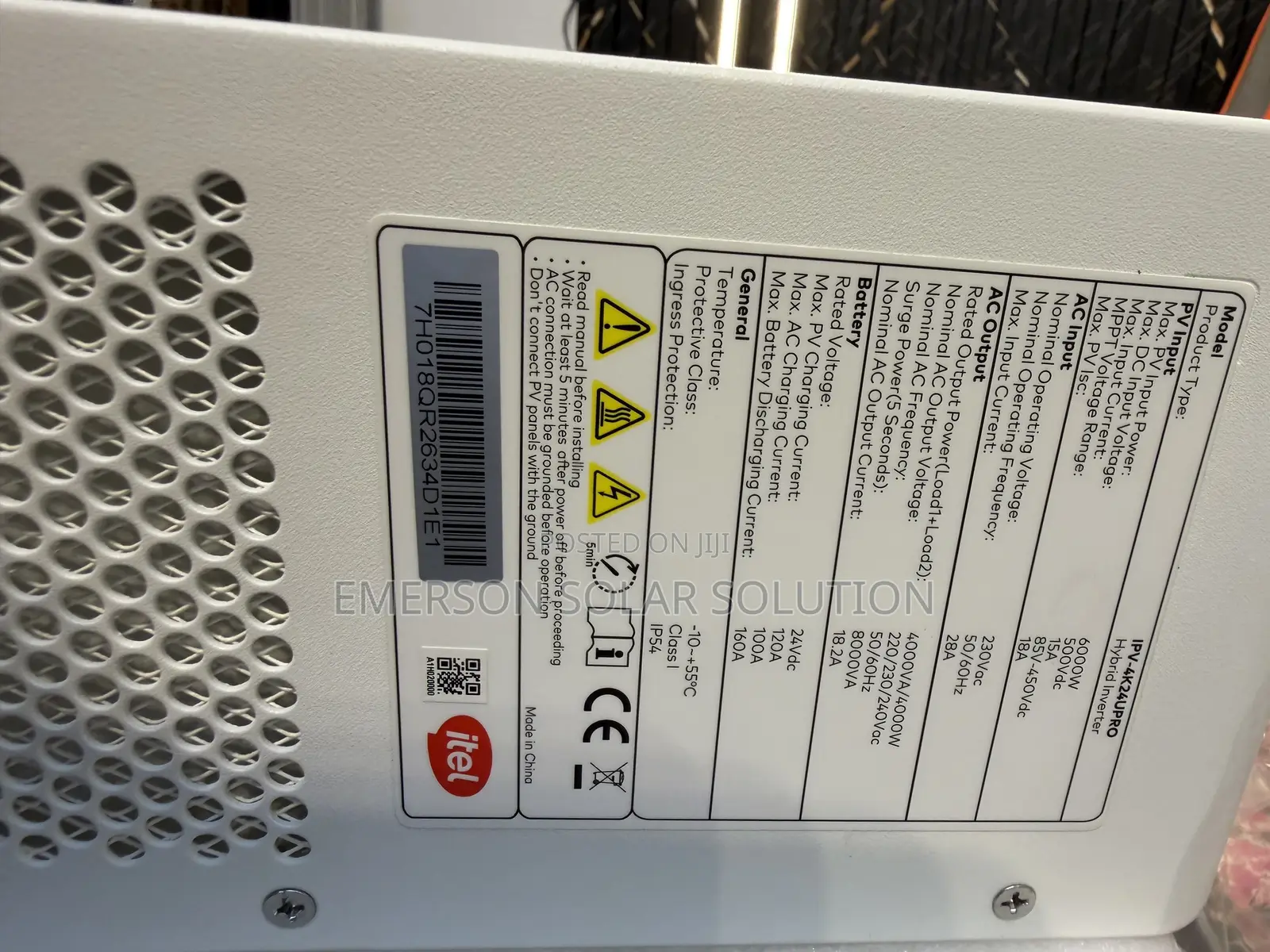 Itel 4kVA 24V Inverter