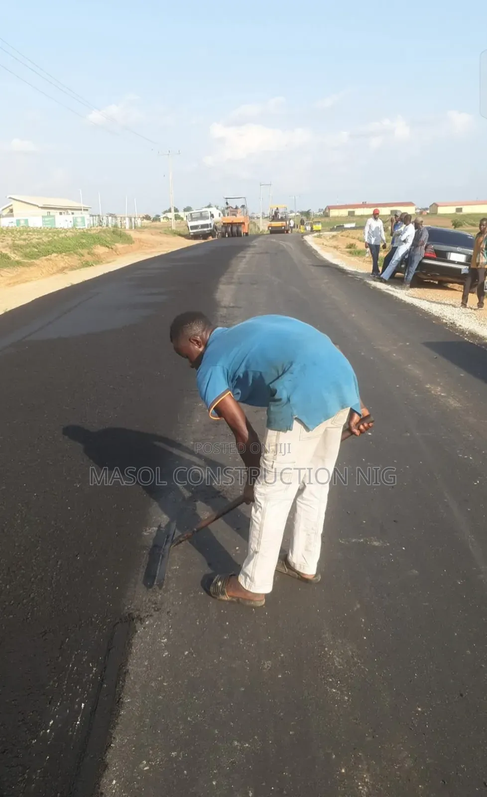 Asphalt Road Construction