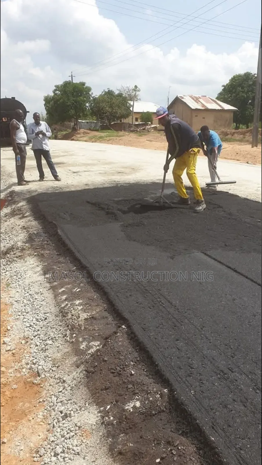 Asphalt Road Construction