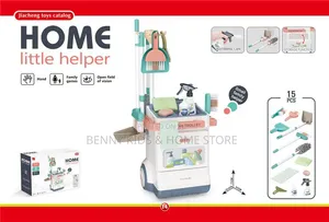 15PCS Kids Cleaning Set – Home Little Helper Trolley
