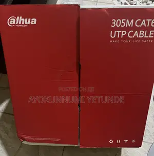 Dahua 305M CAT6 UTP Cable Indoor/Outdoor Cables