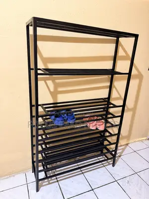 Metal Shoe Bag Rack