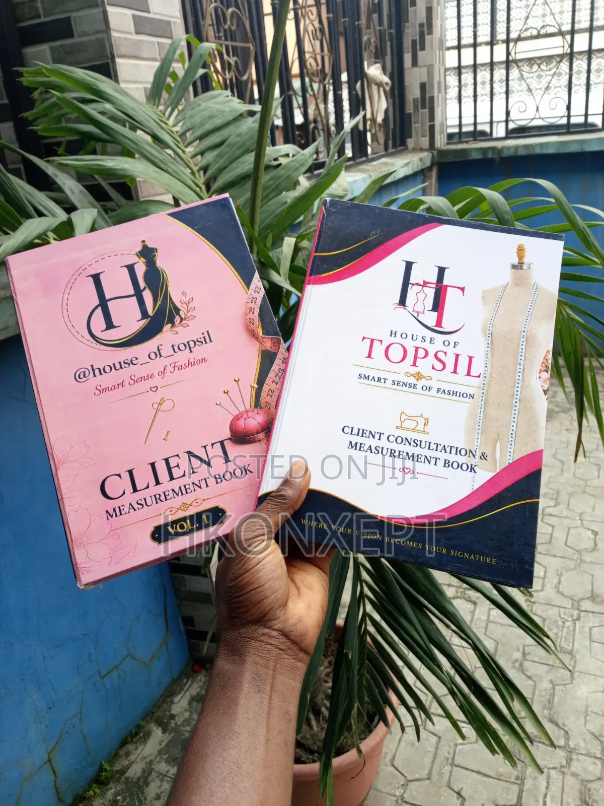 Client Consultation Measurement Book