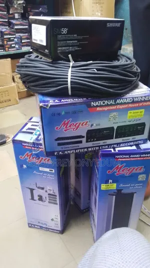PA System Set With Colum