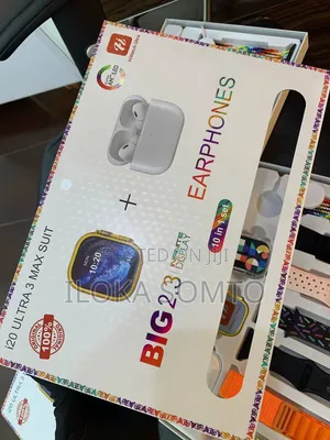 I20 Ultra 3 Max Suit Smart Watch 10 in 1 Set
