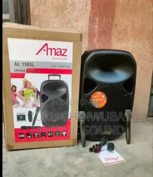 Amaz Bluetooth Speaker With Two Microphones and a Remote Control