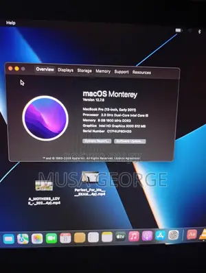 Laptop Apple MacBook 2011 8GB Intel Core i5 SSD 500GB