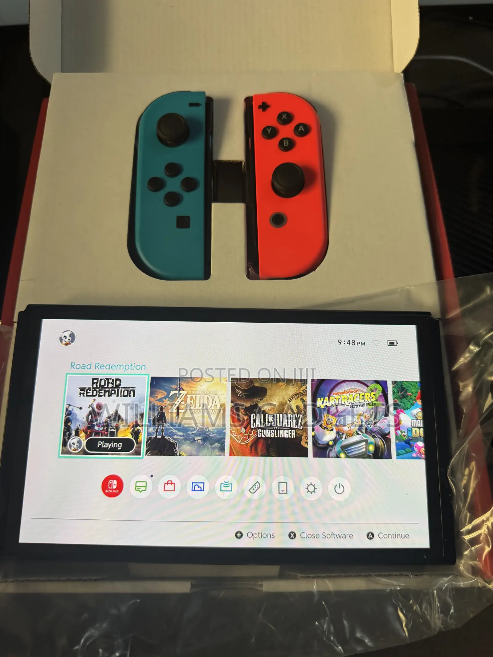 Nintendo Switch Oled With Games Installed Er