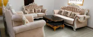 Elegant Classic Royal Sofa Set With Centre Table – Affordable Luxury
