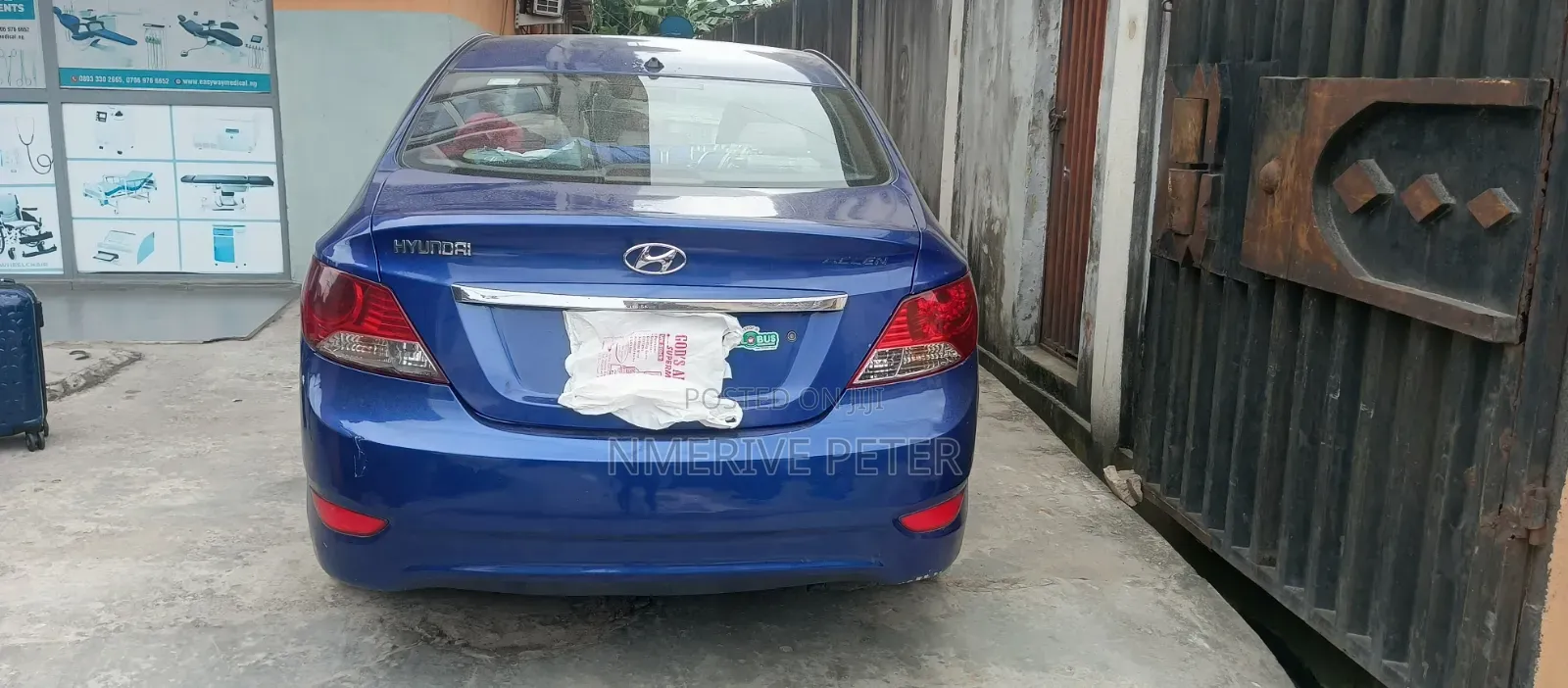 Hyundai Accent 2012 Blue
