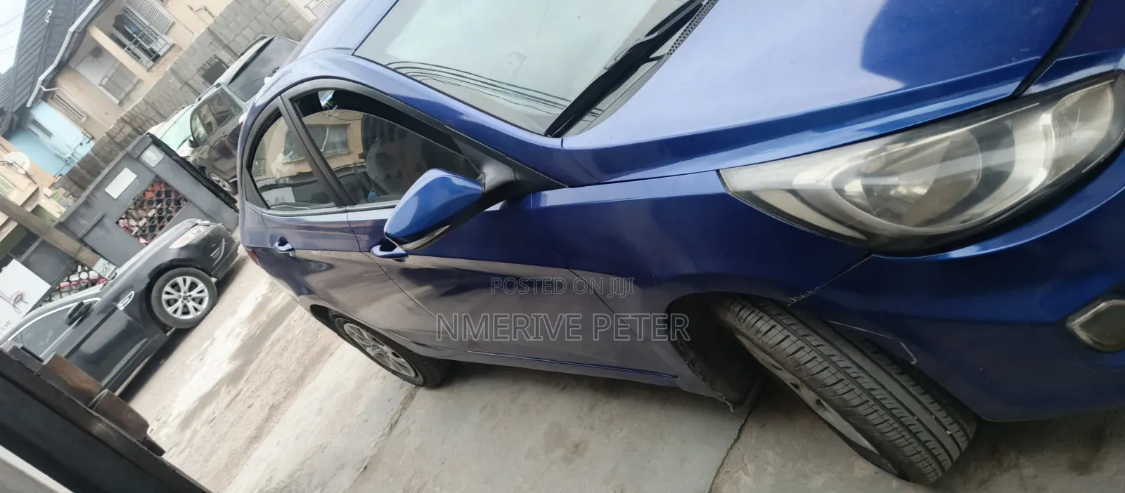 Hyundai Accent 2012 Blue