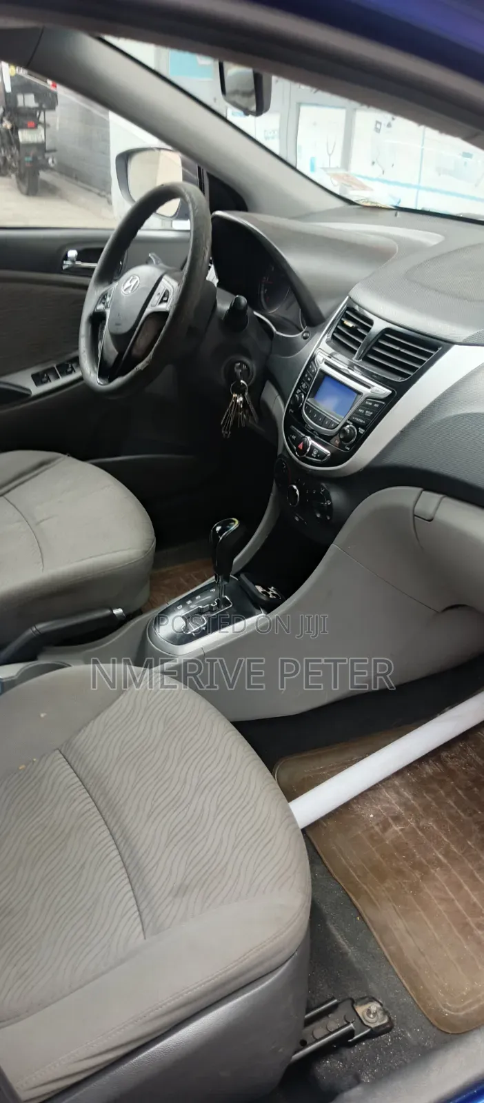Hyundai Accent 2012 Blue