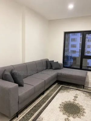Modern Grey L-Shape Sectional Sofa
