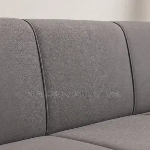 Modern Grey L-Shape Sectional Sofa