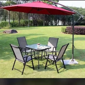 Garden Umbrella and Seaters