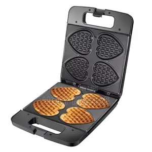 Heart Shape Waffle Maker Baker 4-Slice Breakfast Machine