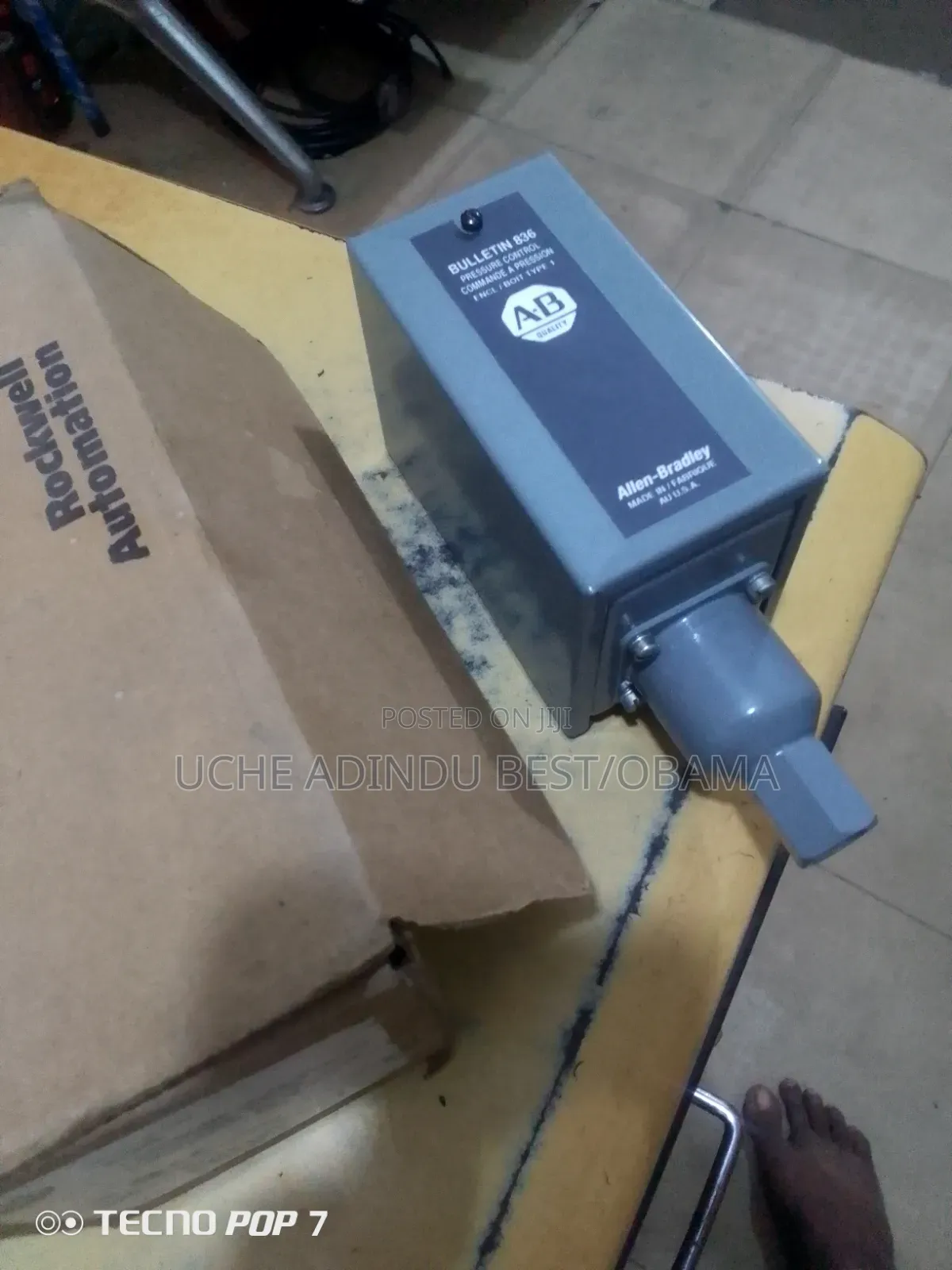 Allen Bradley Pressure Switch Original