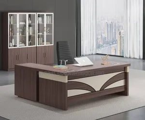 Modern 1.6-Meter to 1.8-Meter L-Shaped Executive Office Desk