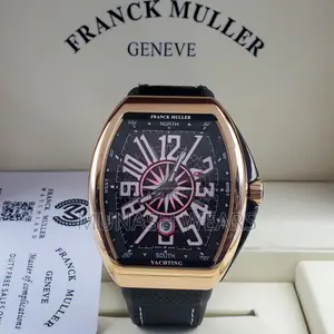Frank Muller Geneve Leather Strap Wristwatch