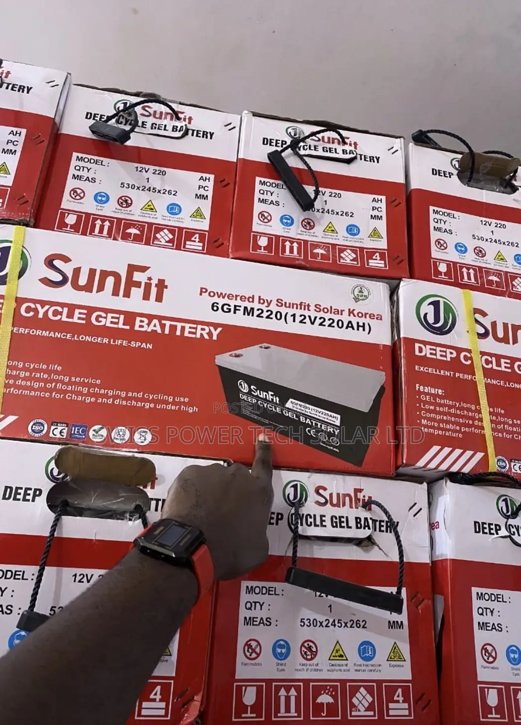 220ah Dry Cell Battery