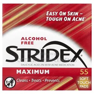 Stridex, Maximum, Alcohol Free, 55 Soft Touch Pads