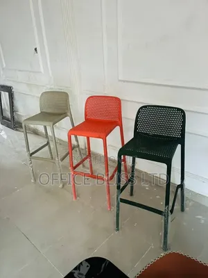 Molded Plastic Kitchen Stackable Bar Stools
