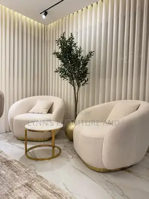 Well Padded Single Chair With Foreign Fabric and Very Good Finishing
