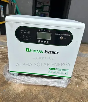 2000watts Baumann Energy 5-in-1 Portable Solar Power Station
