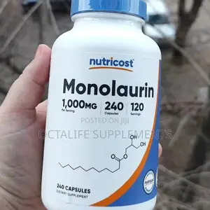 Nutricost, Monolaurin, 240 Capsules (500 Mg Per Capsule)