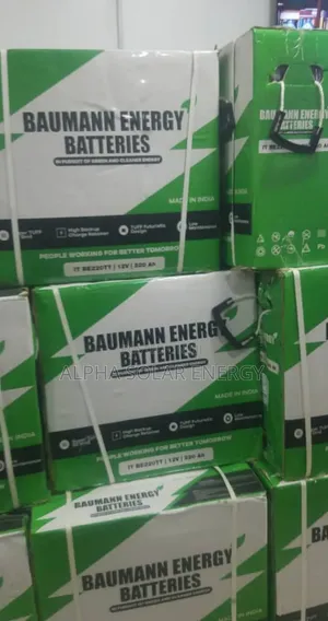 220ah 12v Baumann Energy Solar Battery