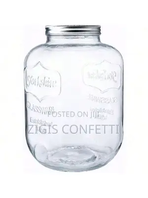 4 Litre Storage Glass Jar