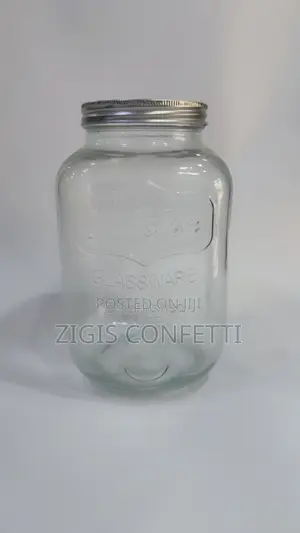 4 Litre Storage Glass Jar