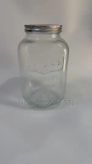 4 Litre Storage Glass Jar