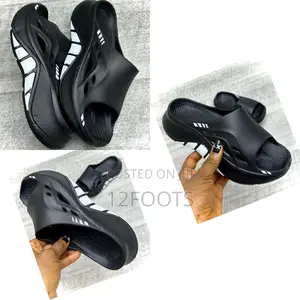 Thick-Sole EVA Athletic Recovery Slip-on Slides