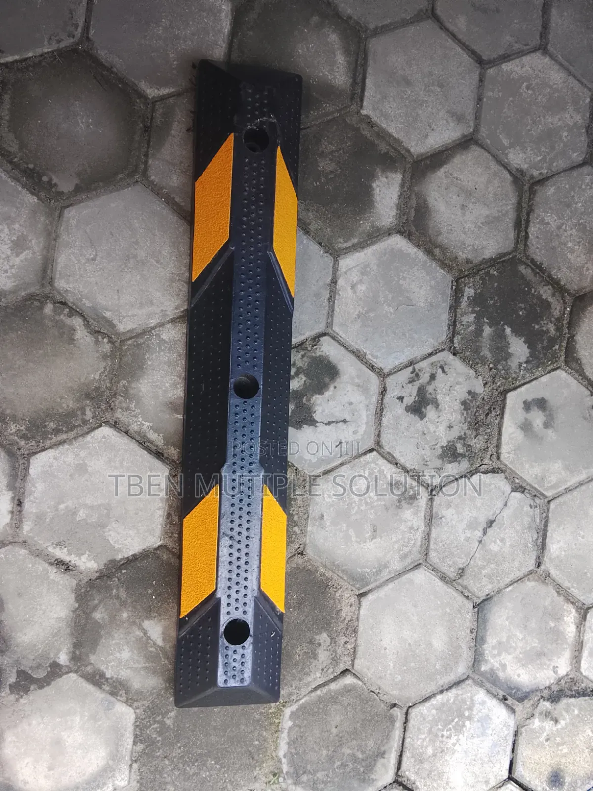 90cm Rubber Car Wheel Stopper