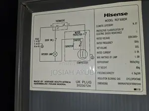 Hisense 305L Fridge