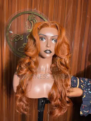 5by5 Hd Lace Blend Wig Very Very Full Can Be Curled on 80% Heat