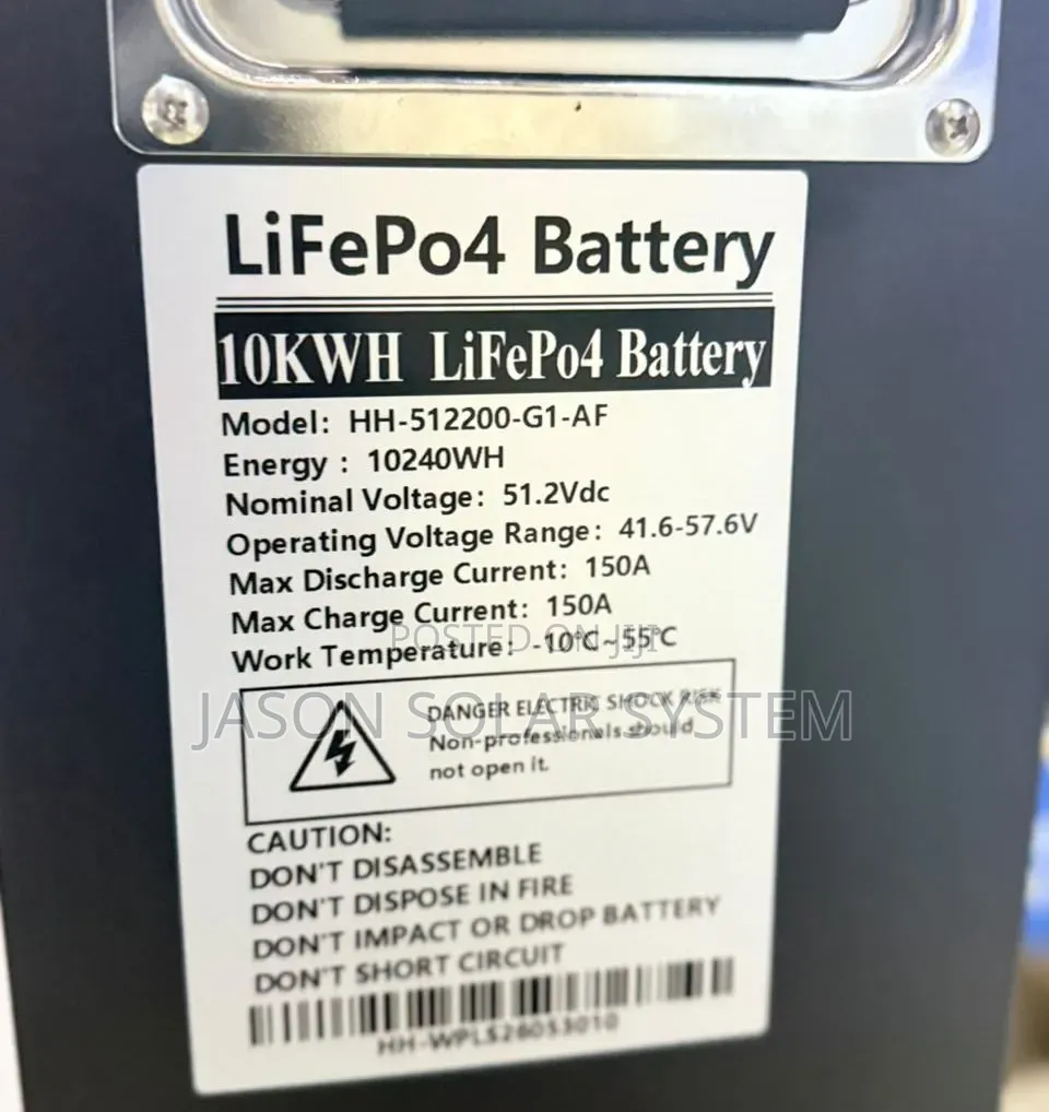 10kwh Hamtem Lithium Battery