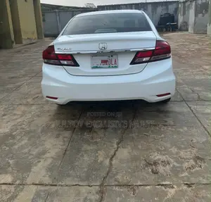 Honda Civic Sedan LX 2013 White