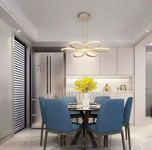 Modern LED Six Petal Flower Design Ceiling Lamp