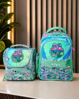 Kids School Bag and Matching Lunch Bag